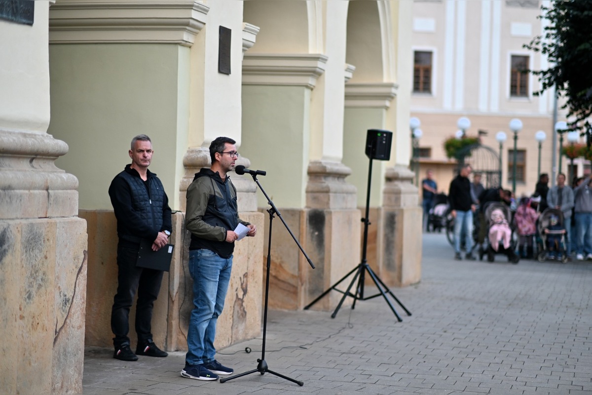 FOTO: Takto vyzeral protest proti konsolidácii v Kežmarku, foto 7