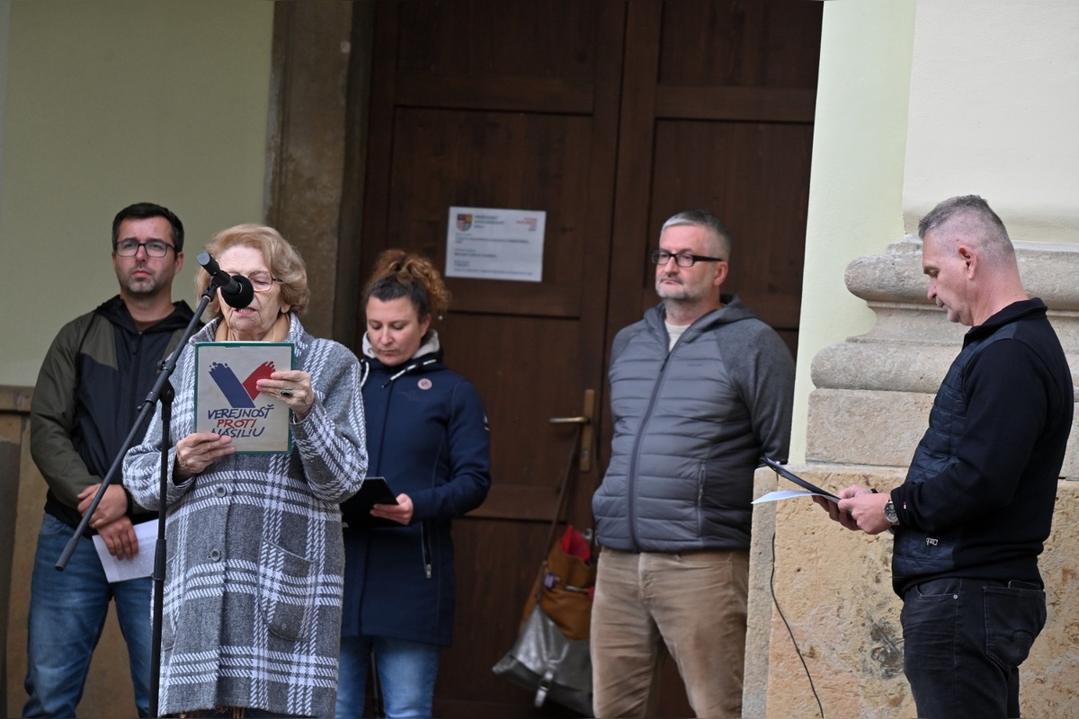 FOTO: Takto vyzeral protest proti konsolidácii v Kežmarku, foto 10