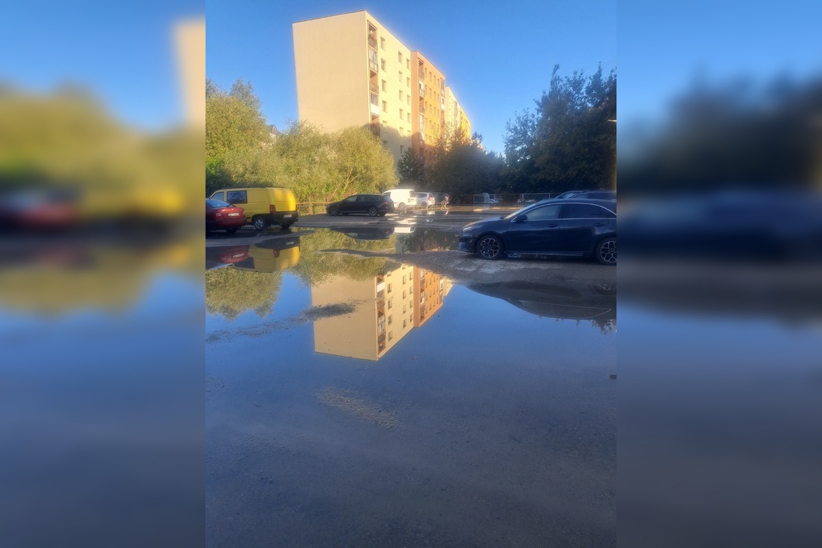 FOTO: Zaplavené parkovisko na Sekčove rozvírilo diskusie, foto 3