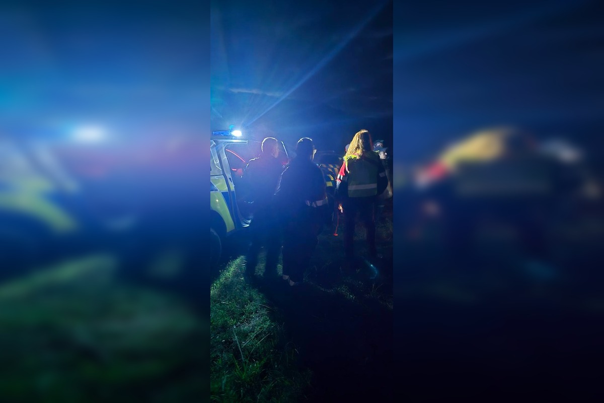 FOTO: Veľká pátracia akcia po stratenom hubárovi v Obišovciach, foto 2