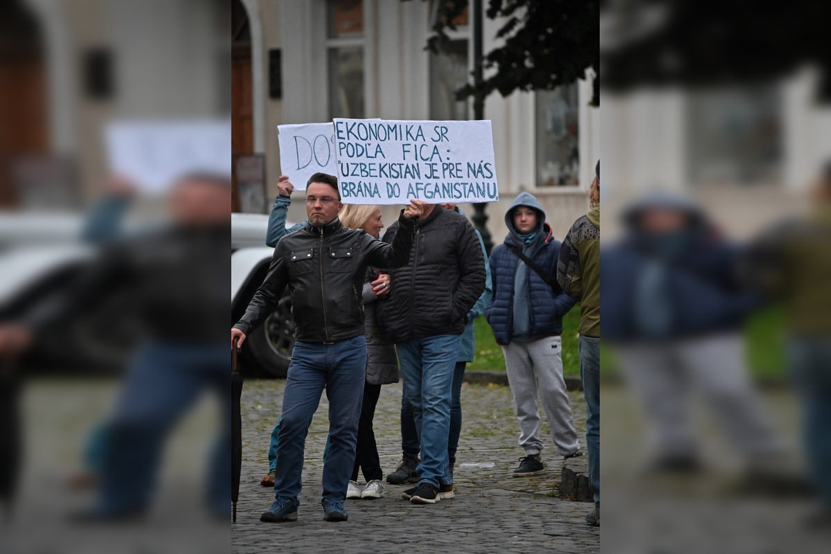 FOTO: Aj v Kežmarku sa konal opozičný protest proti konsolidácii, foto 5