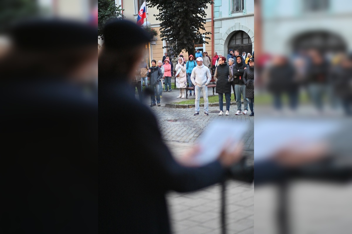 FOTO: Aj v Kežmarku sa konal opozičný protest proti konsolidácii, foto 11