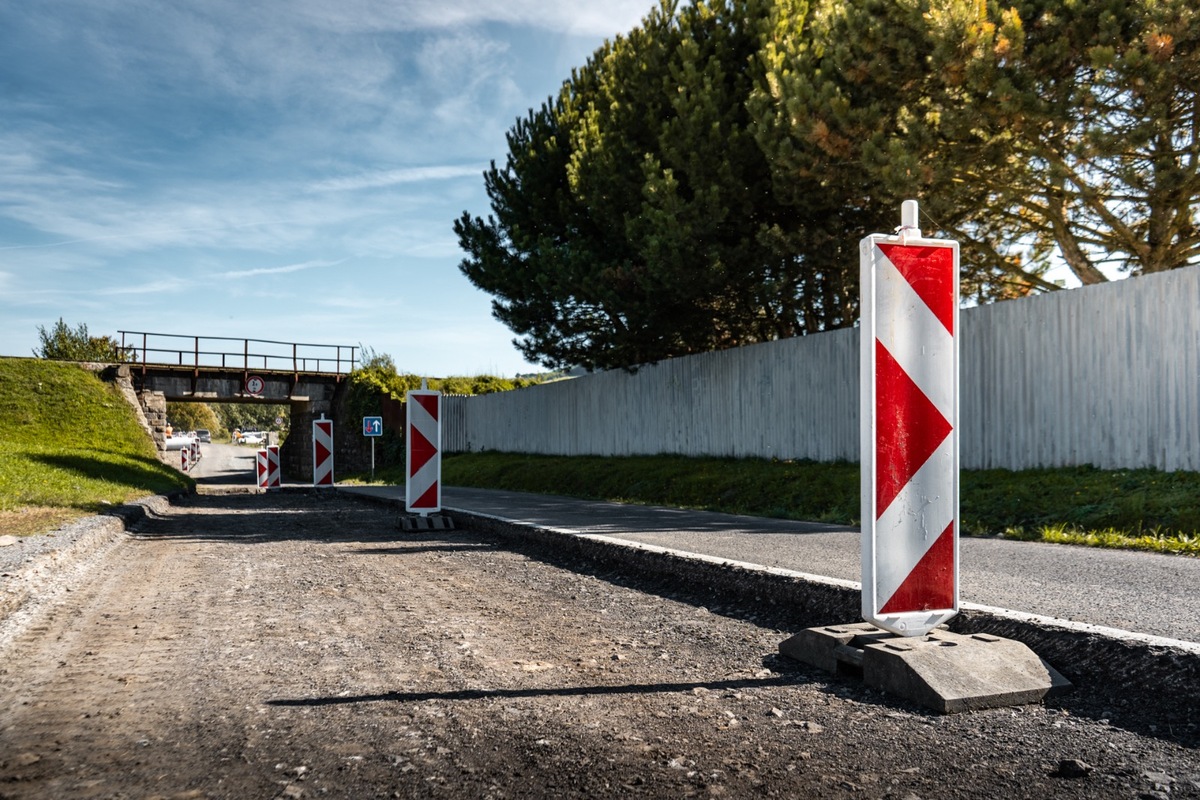 FOTO: Za obcou Soľ prebieha rekonštrukcia cesty, foto 1