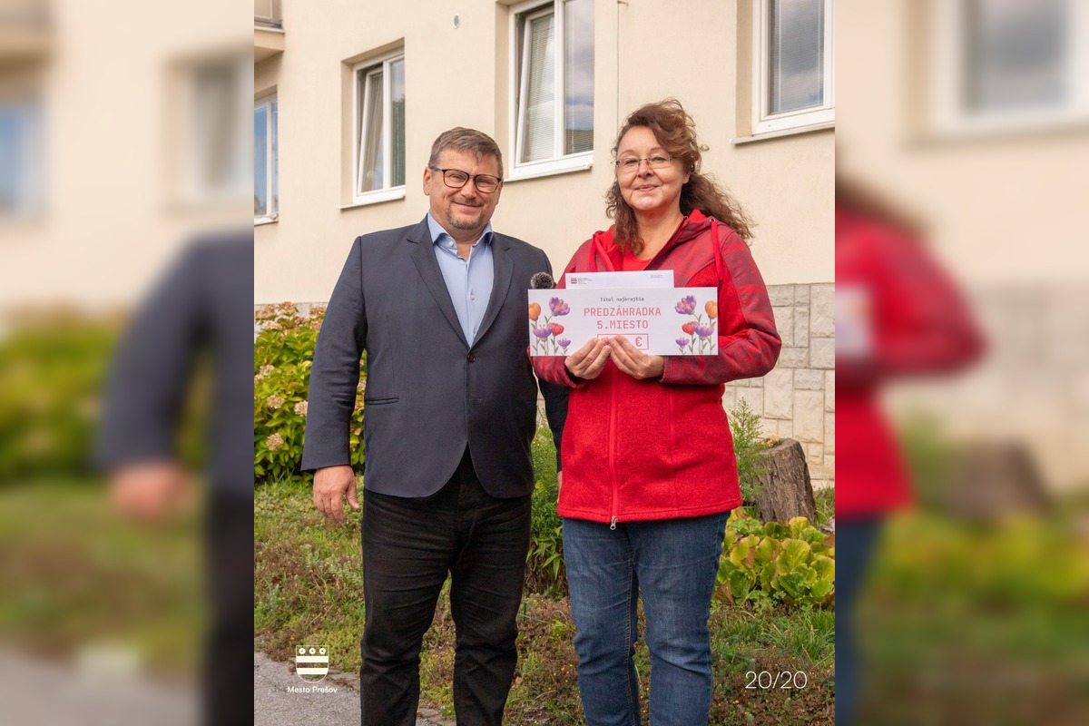 FOTO: Súťaž o najkrajšie predzáhradky Prešova má svojich víťazov, foto 3