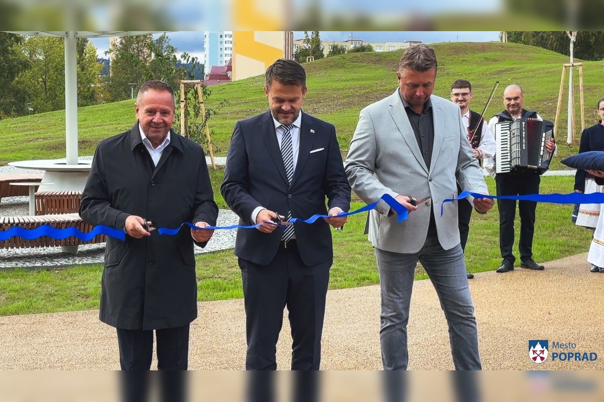 FOTO: V Poprade na Juhu II otvorili nový park za 1,8 milióna eur, foto 6