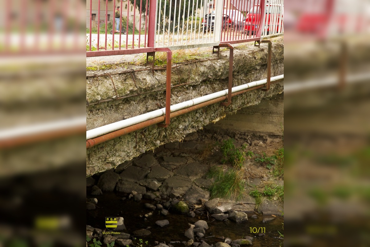 FOTO: Prešov začal rekonštrukciu mosta v Nižnej Šebastovej, foto 2