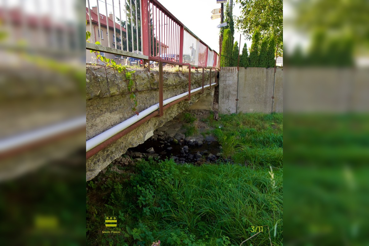 FOTO: Prešov začal rekonštrukciu mosta v Nižnej Šebastovej, foto 5