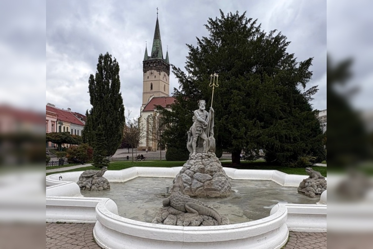 FOTO: Fontány v Prešove prechádzajú na zimný režim, foto 2