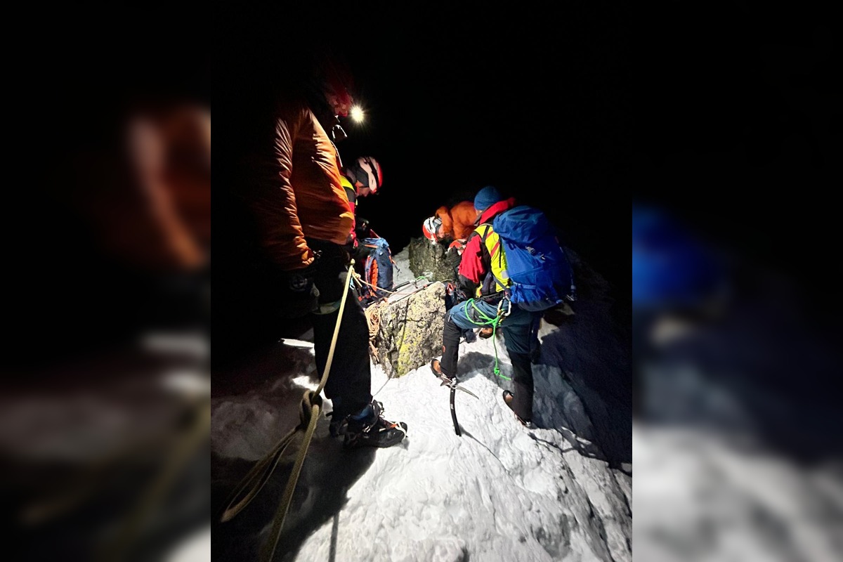 FOTO: Česky turista uviazol pri turistike vo Vysokých Tatrách, pomohli mu horskí záchranári, foto 4