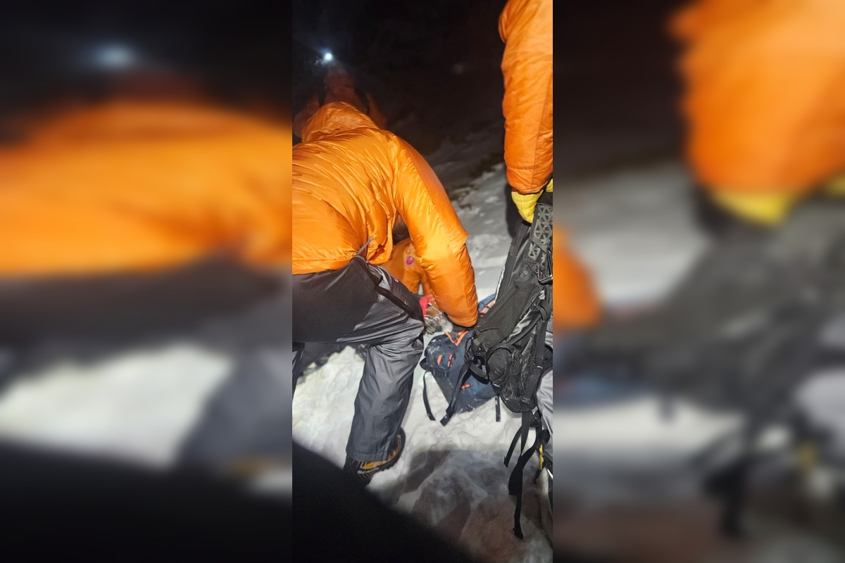 FOTO: Český turista sa v Tatrách poškymkol a zranil. Uviazol v snehu, foto 6