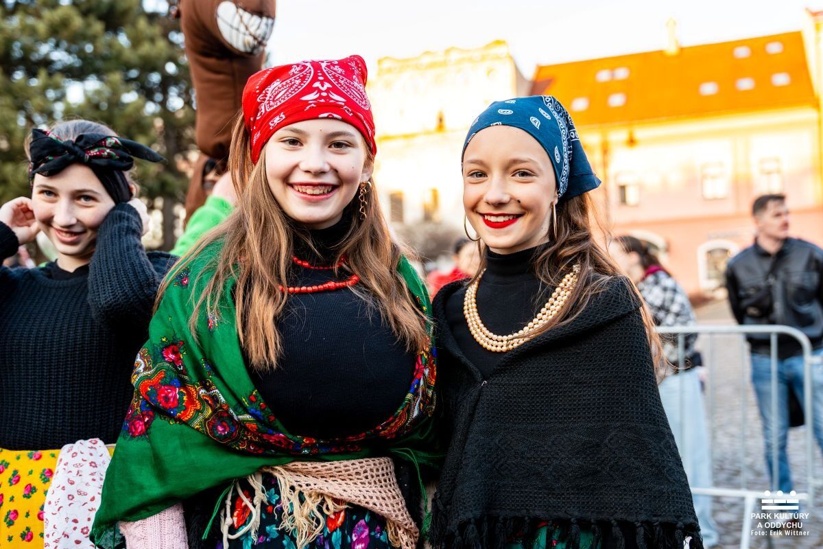 FOTO: Fašiangy v Prešove 2026. Sprievod, folklór a pochovávanie basy, foto 10
