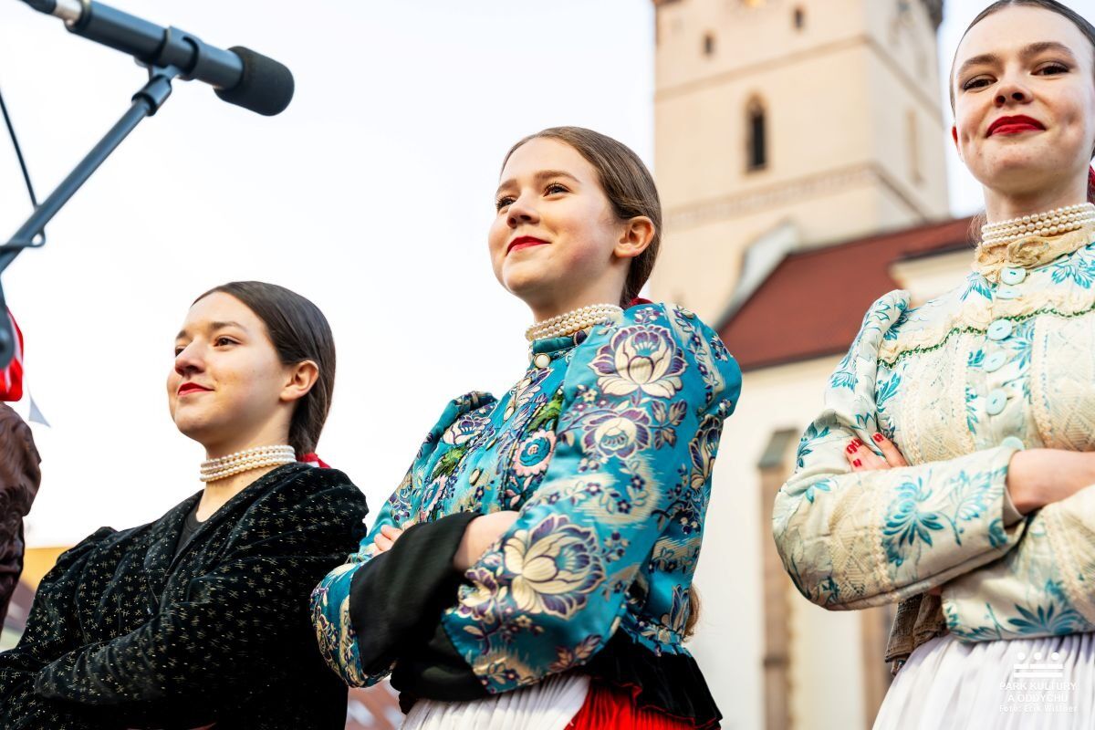 FOTO: Fašiangy v Prešove 2026. Sprievod, folklór a pochovávanie basy, foto 12