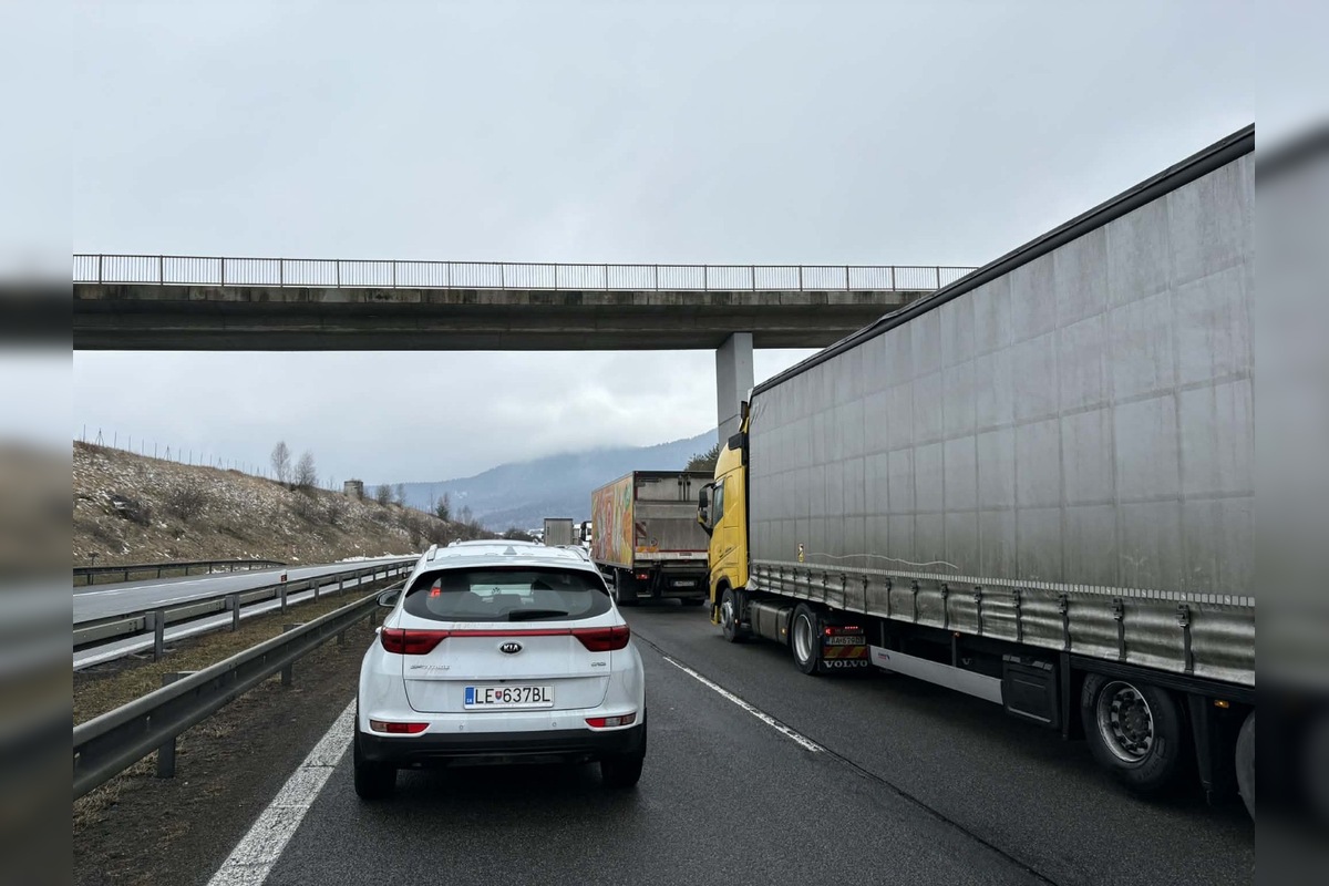 FOTO: Tunel Branisko bol obojsmerne uzatvorený, foto 4