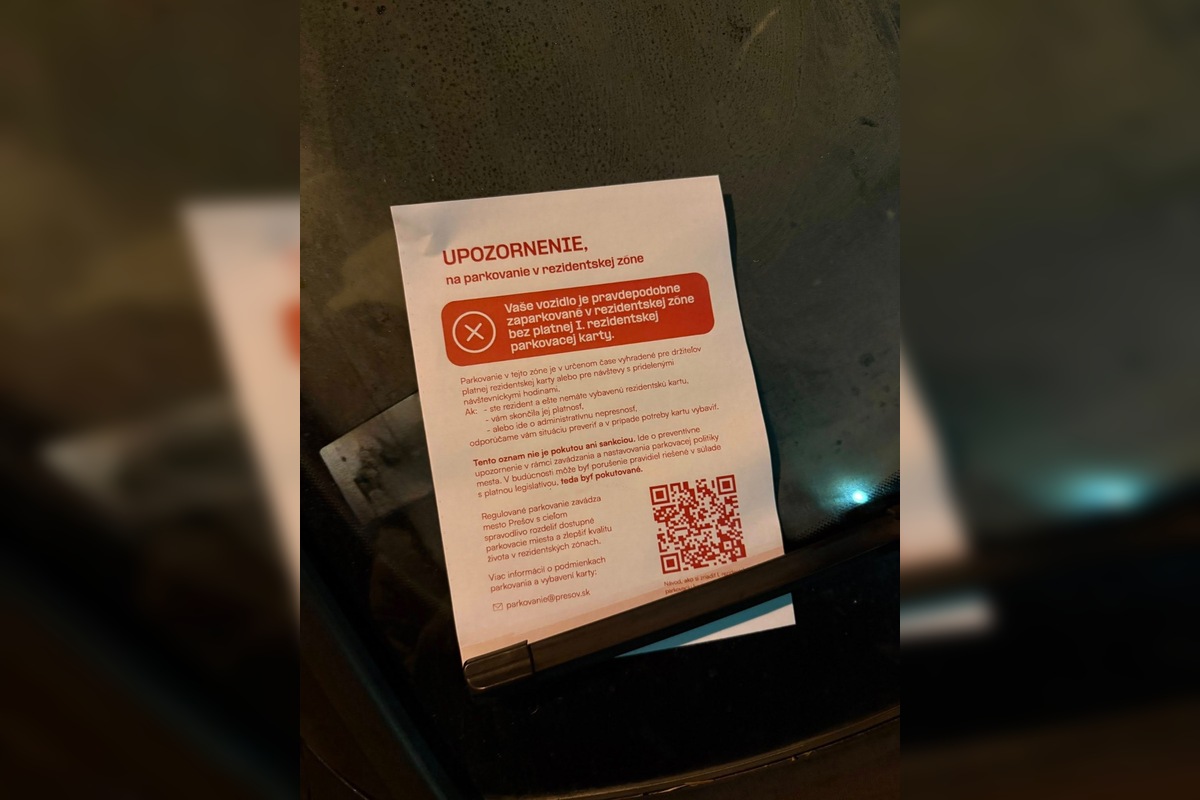 FOTO: Prešovčanku za stieračmi prekvapilo takéto upozornenie. O čo išlo?, foto 2