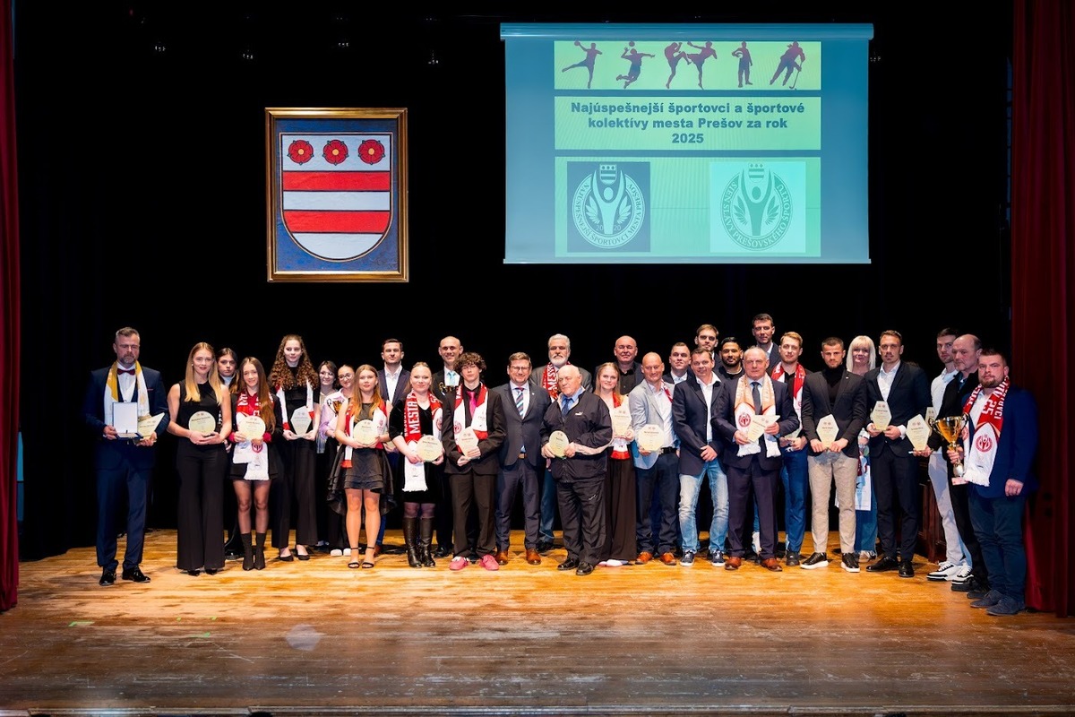 FOTO: Prešov ocenil športovcov roka. Najlepší je Igor Karlov, foto 23