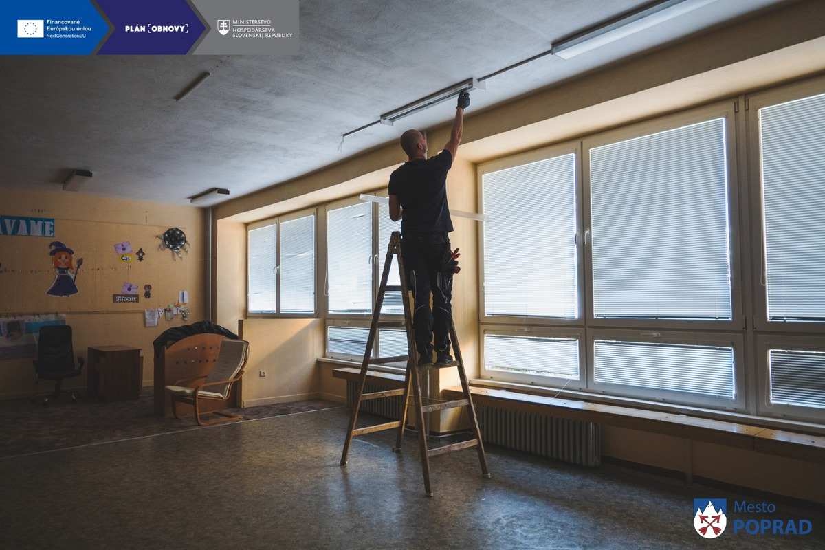 FOTO: Rekonštrukcia školy v Poprade za pol milióna, foto 1