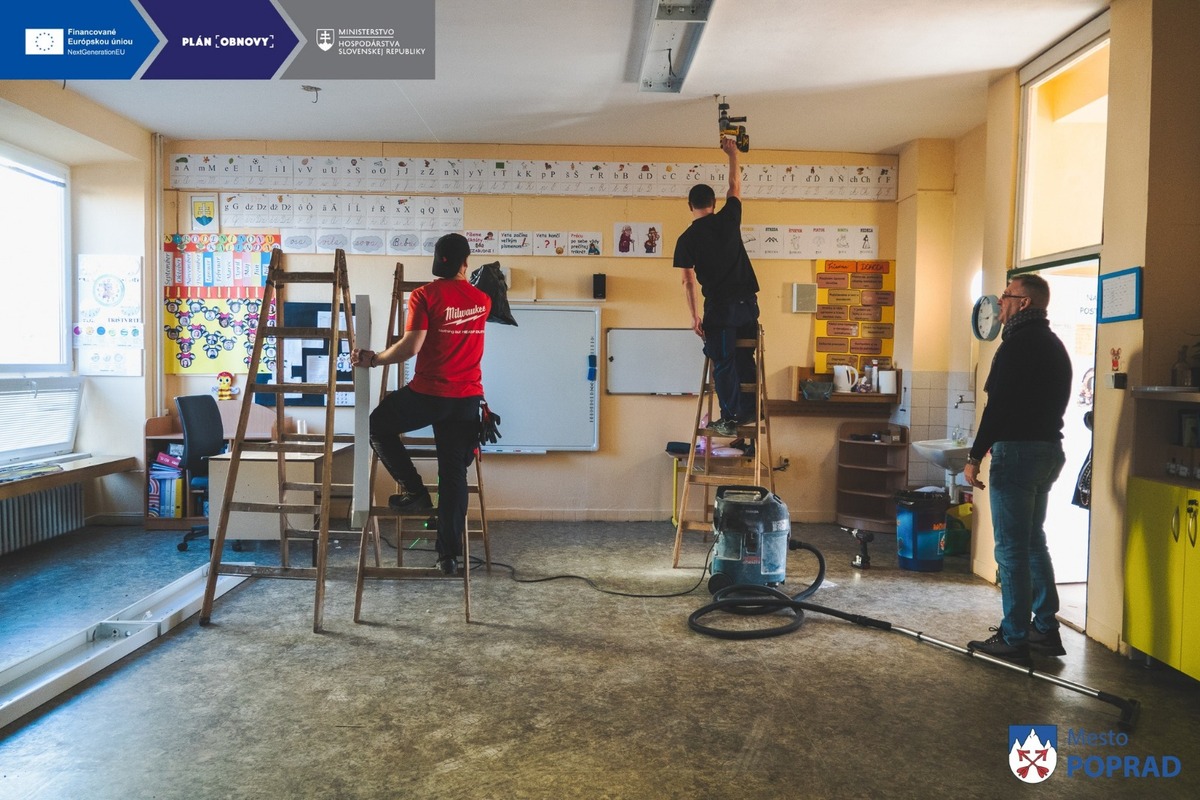 FOTO: Rekonštrukcia školy v Poprade za pol milióna, foto 5