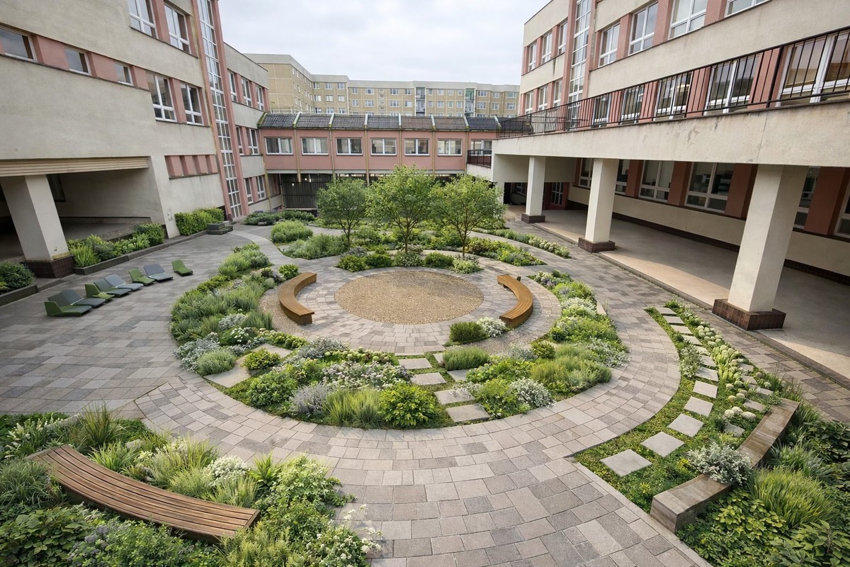 FOTO: ZŠ Sibírska čaká premena, vznikne učebňa pod holým nebom, foto 3