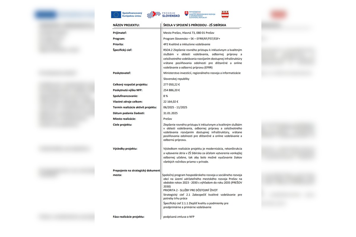 FOTO: ZŠ Sibírska čaká premena, vznikne učebňa pod holým nebom, foto 4