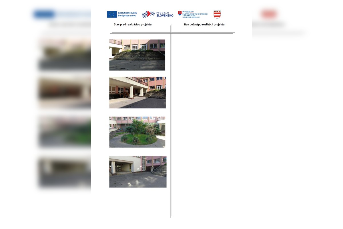 FOTO: ZŠ Sibírska čaká premena, vznikne učebňa pod holým nebom, foto 5