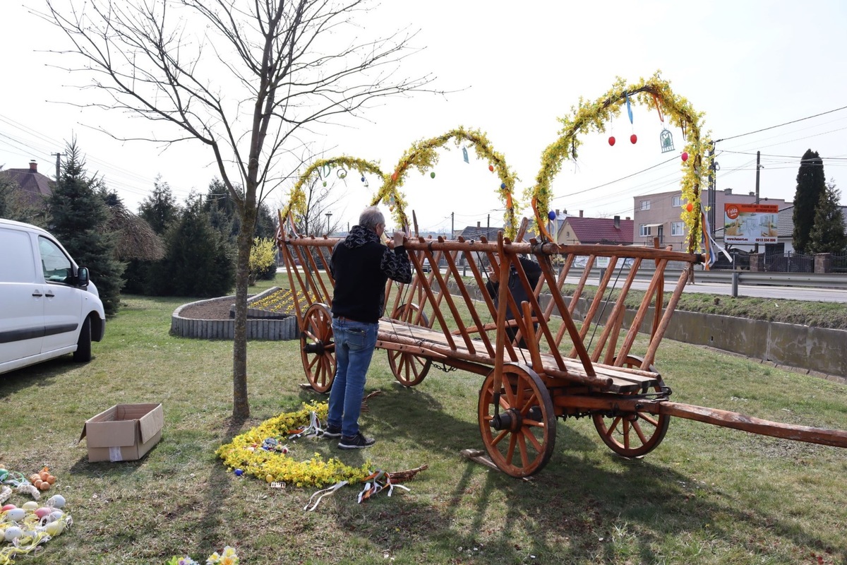 FOTO: Mestá a obce v Prešovskom kraji žiaria veľkonočnou výzdobou, foto 29