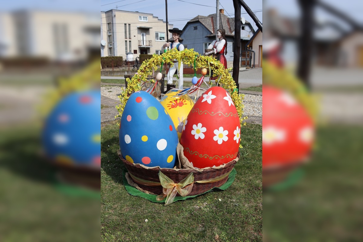 FOTO: Mestá a obce v Prešovskom kraji žiaria veľkonočnou výzdobou, foto 31