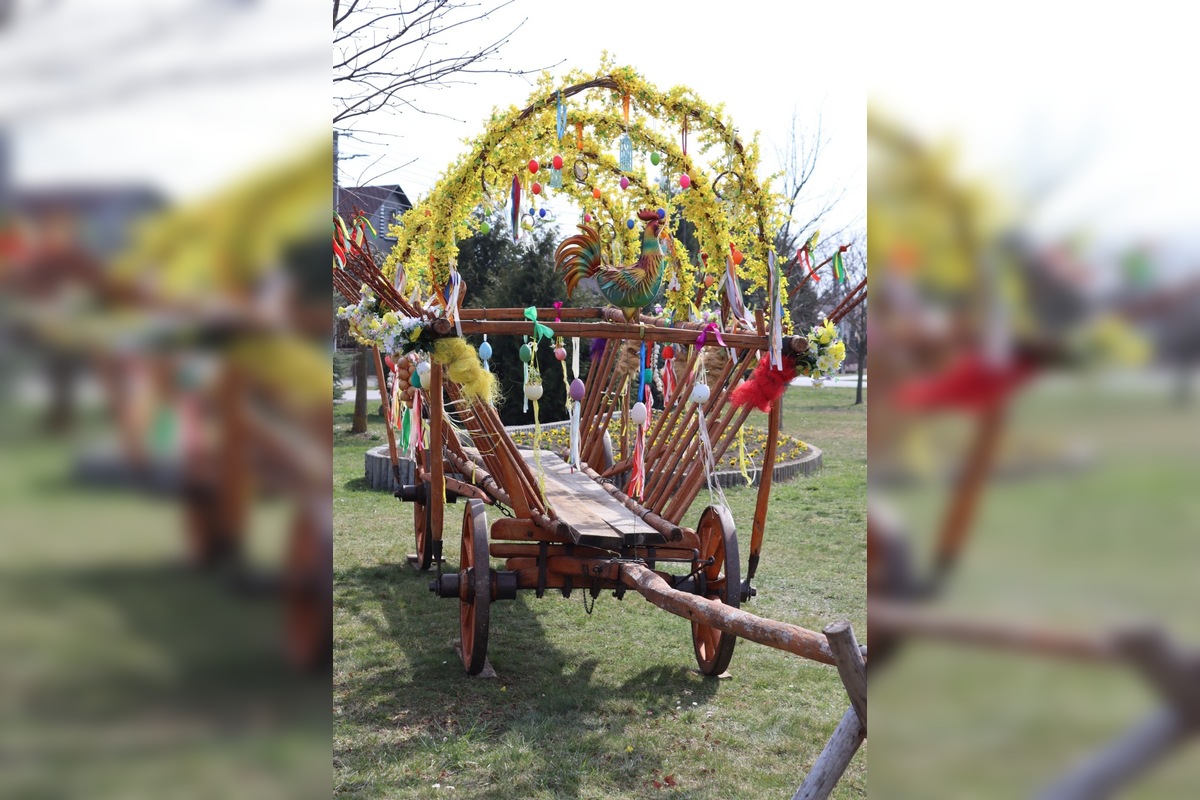 FOTO: Mestá a obce v Prešovskom kraji žiaria veľkonočnou výzdobou, foto 33