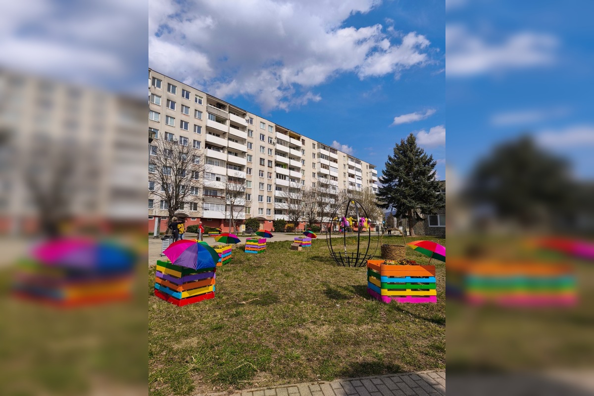 FOTO: Mestá a obce v Prešovskom kraji žiaria veľkonočnou výzdobou, foto 47