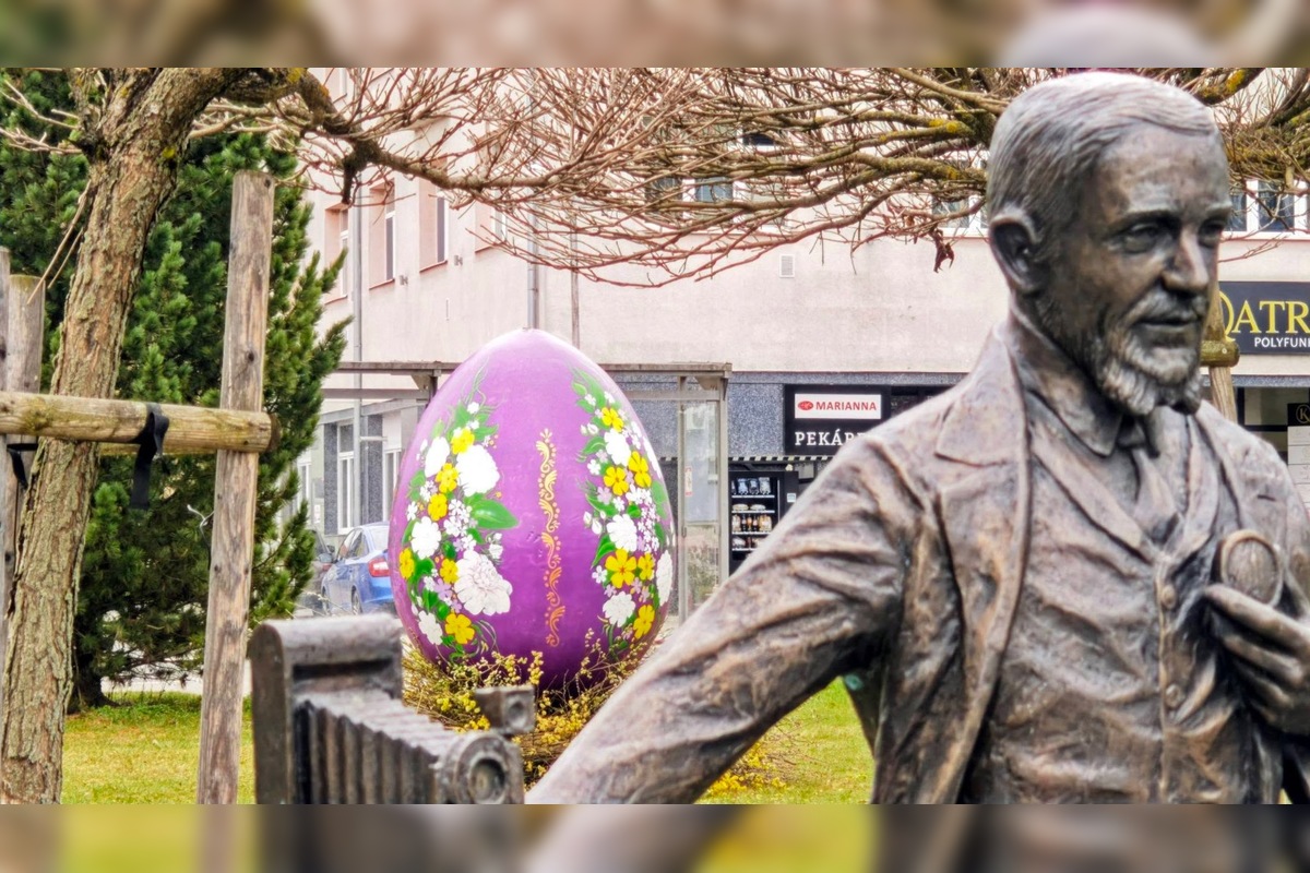 FOTO: Mestá a obce v Prešovskom kraji žiaria veľkonočnou výzdobou, foto 49
