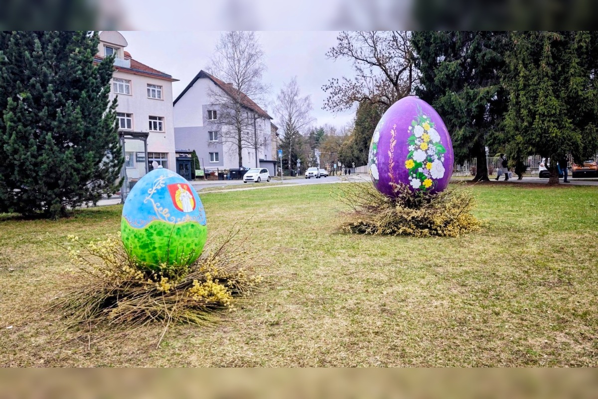 FOTO: Mestá a obce v Prešovskom kraji žiaria veľkonočnou výzdobou, foto 51