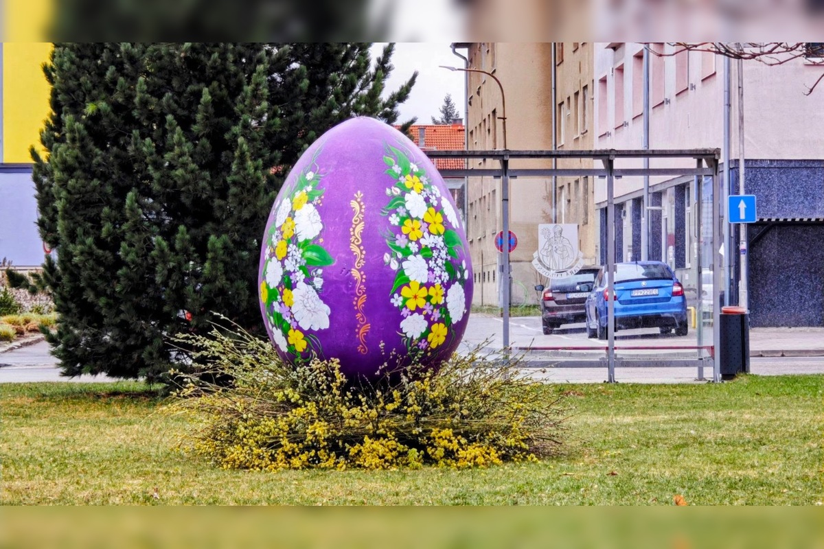 FOTO: Mestá a obce v Prešovskom kraji žiaria veľkonočnou výzdobou, foto 52