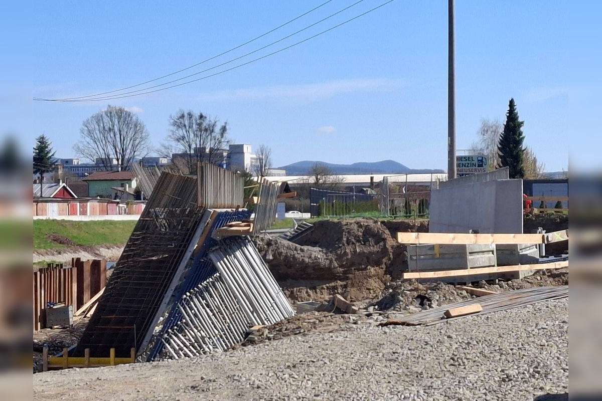 FOTO: Takto to vyzerá na stavbe mosta Jána Pavla II., foto 2