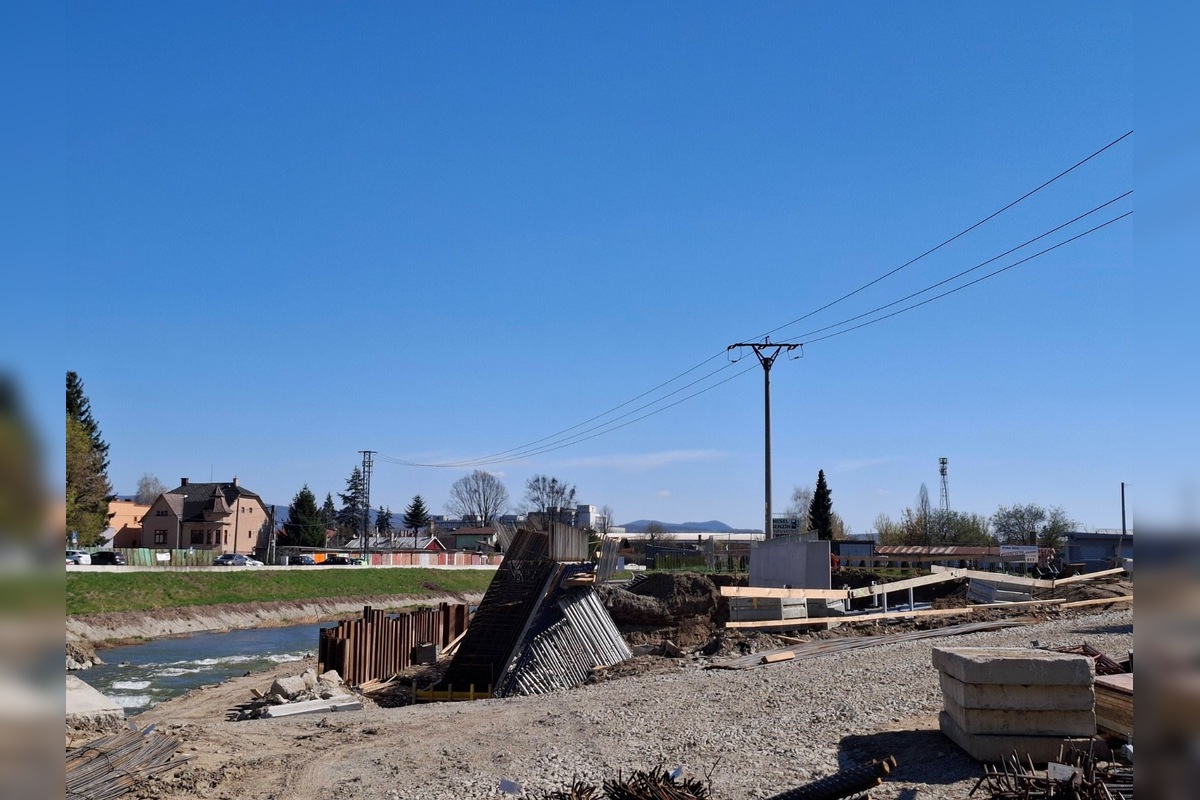 FOTO: Takto to vyzerá na stavbe mosta Jána Pavla II., foto 3