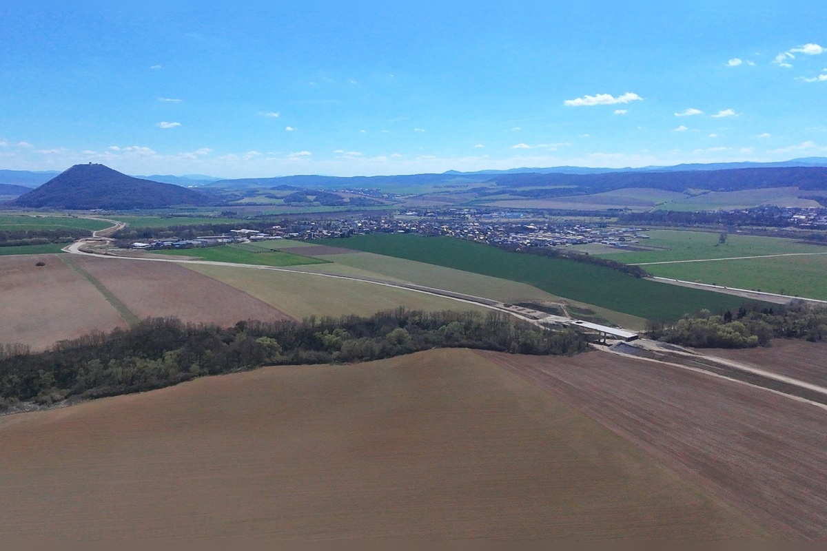 FOTO: Výstavba obchvatu Sabinova pokračuje, foto 2
