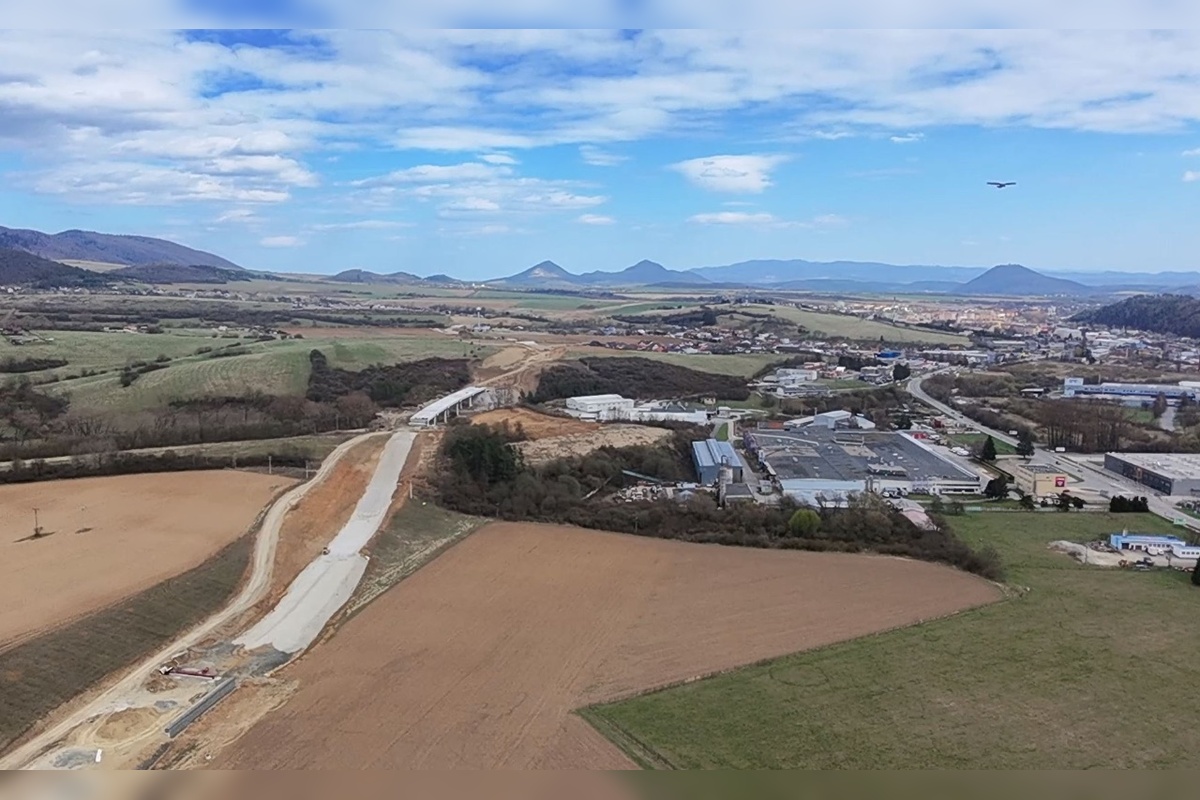 FOTO: Výstavba obchvatu Sabinova pokračuje, foto 4