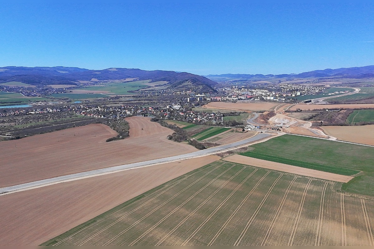 FOTO: Výstavba obchvatu Sabinova pokračuje, foto 8