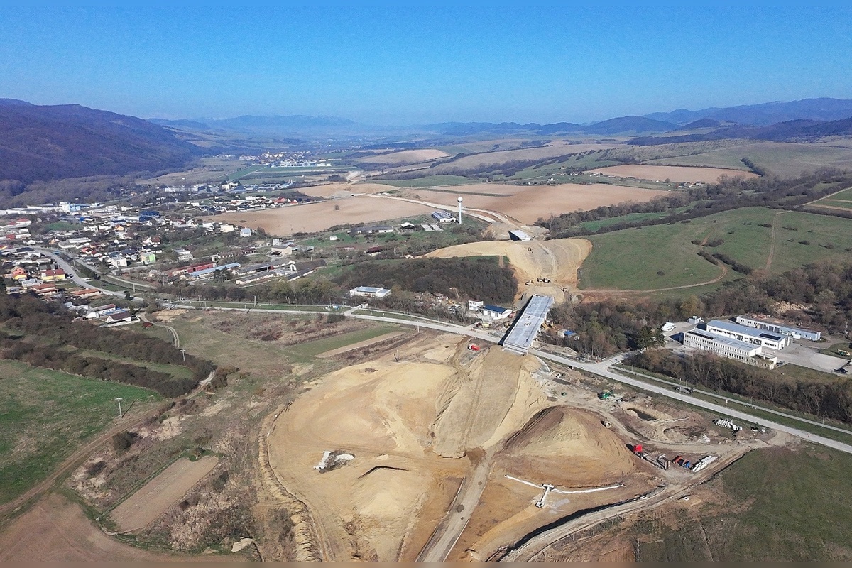 FOTO: Výstavba obchvatu Sabinova pokračuje, foto 11