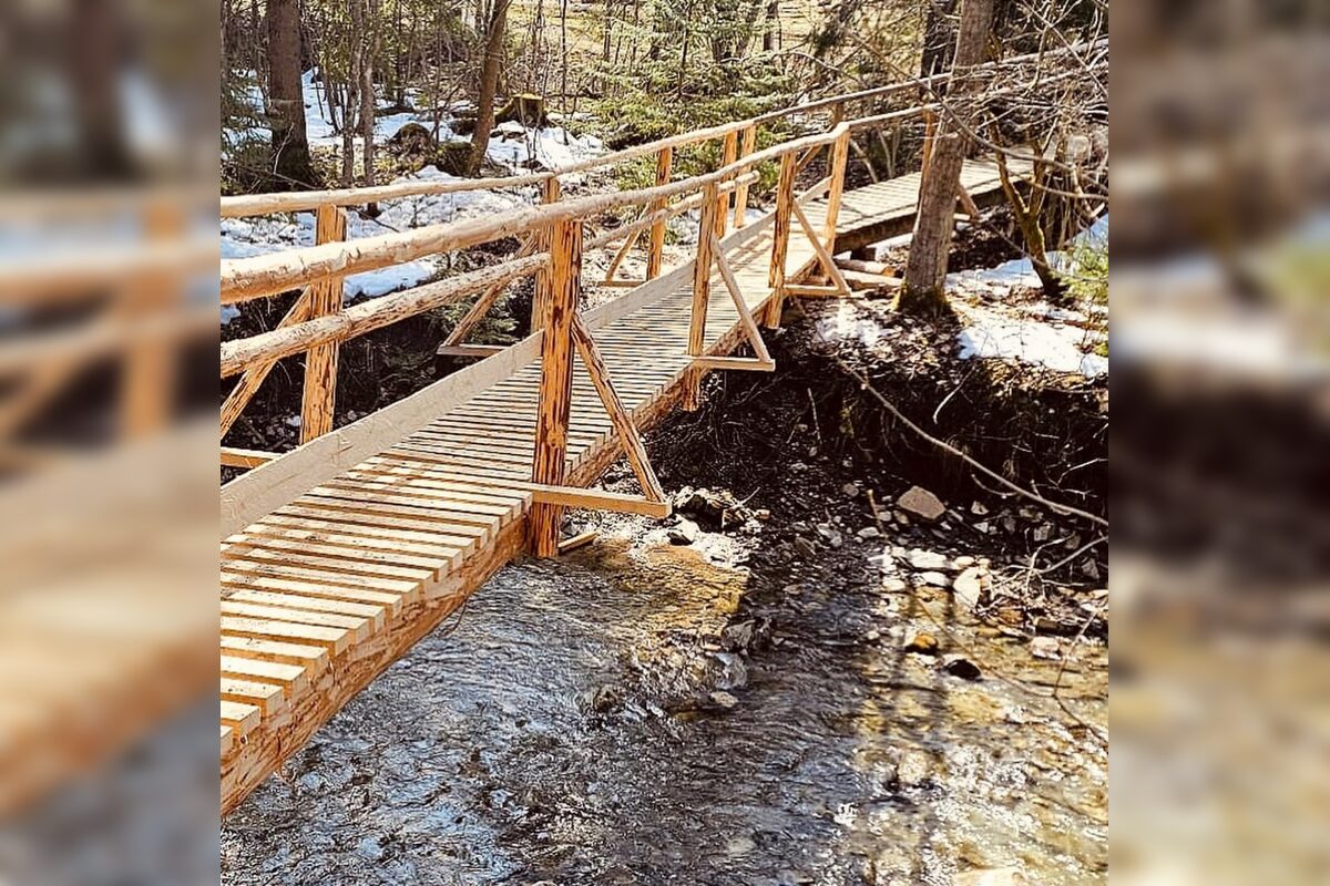 FOTO: Jar v Tatrách. Nový mostík aj kvitnúca záhrada, foto 5