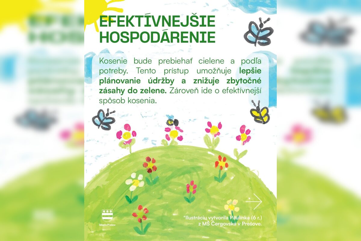 FOTO: V Prešove sa nebude kosiť všade. Zavážajú aj nový druh kosby, foto 8
