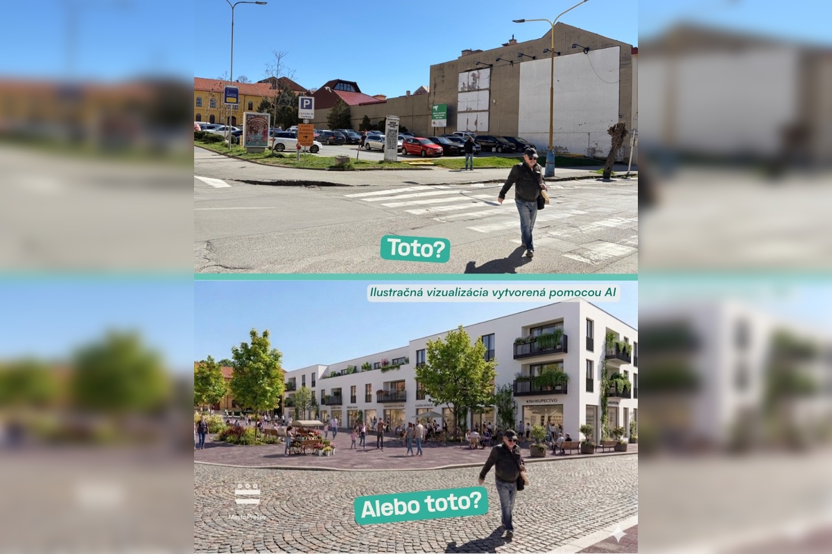 FOTO: Mesto Prešov plánuje komplexnú rekonštrukciu Slovenskej ulice, za vizualizácie schytalo kritiku, foto 2