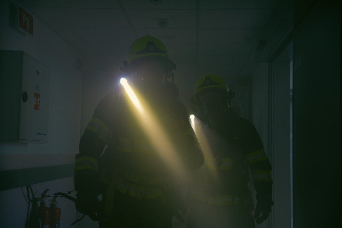 FOTO: Veľká explózia na lôžkovom oddelení v popradskej nemocnici, foto 1