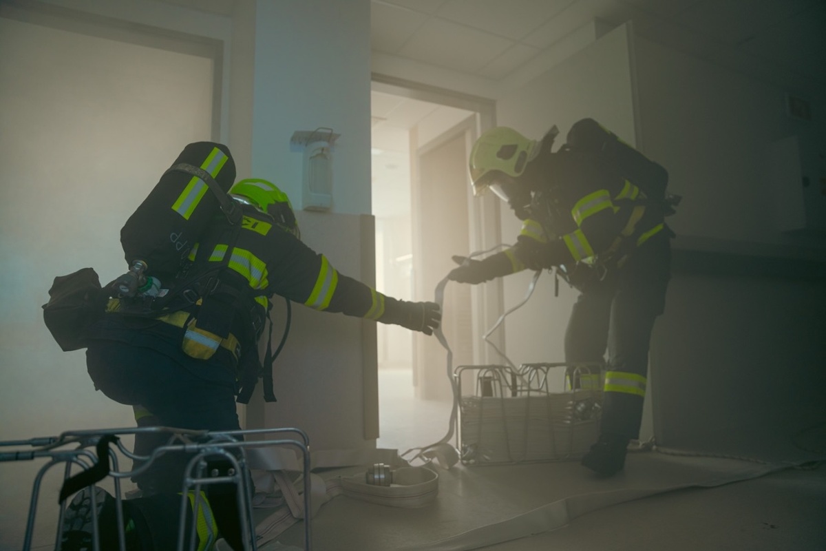 FOTO: Veľká explózia na lôžkovom oddelení v popradskej nemocnici, foto 8