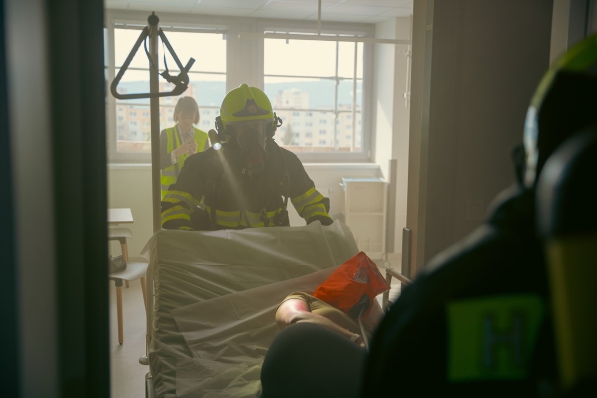 FOTO: Veľká explózia na lôžkovom oddelení v popradskej nemocnici, foto 9