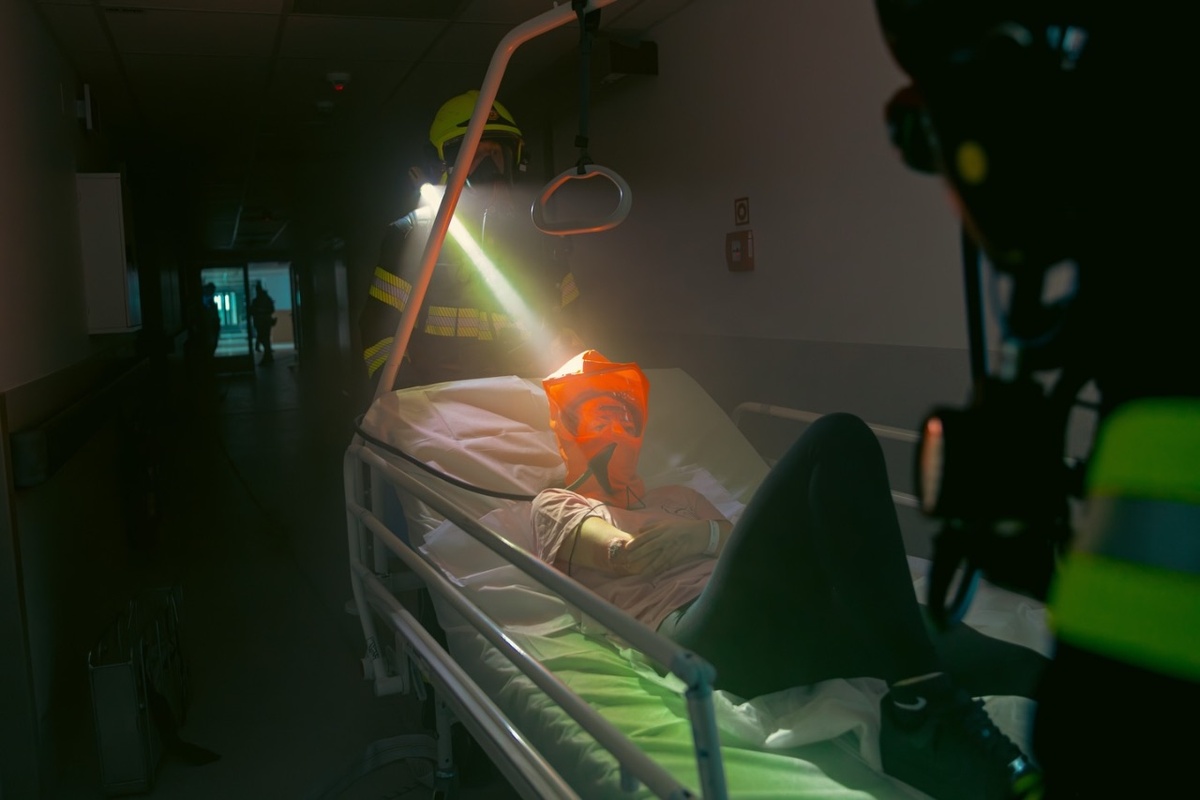 FOTO: Veľká explózia na lôžkovom oddelení v popradskej nemocnici, foto 17