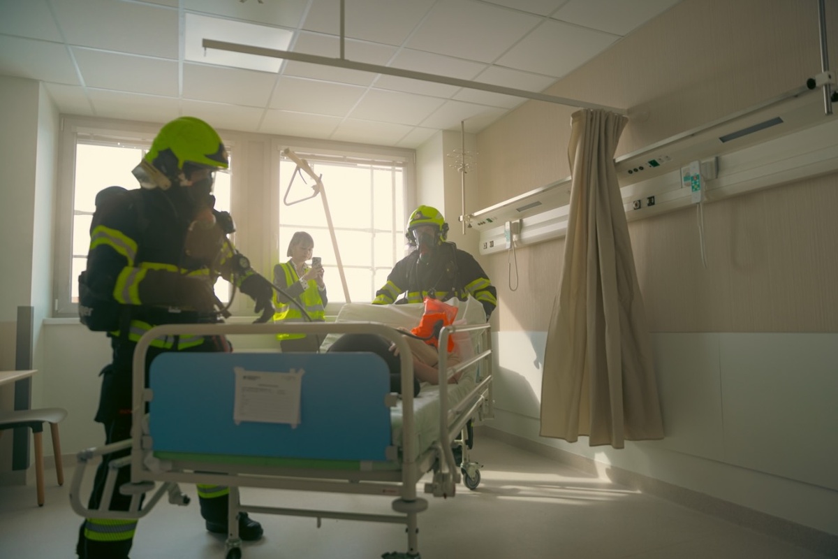 FOTO: Veľká explózia na lôžkovom oddelení v popradskej nemocnici, foto 19