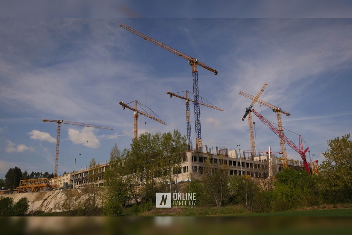 FOTO: Ako to vyzerá na stavbe novej prešovskej nemocnice?, foto 1