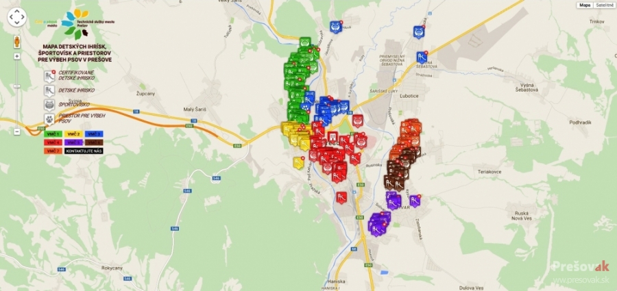 Detské ihriská, športoviská a priestory pre výbeh psov sú zmonitorované na , foto 2