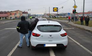 Drogová razia v Humenom