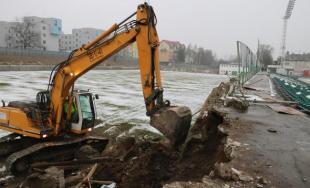 Výstavba futbalového štadióna v Prešove 