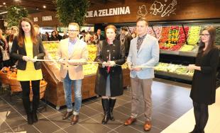 Otvorenie Obchodného domu Solivaria v Prešove